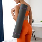 Коврик для йоги Sangh, нескользящий, 183×61×0.6 см, цвет тёмно-зелёный - Фото 12