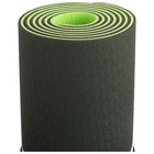 Коврик для йоги Sangh, 183×61×0,6 см, цвет тёмно-зелёный - фото 8497911
