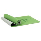 Коврик для йоги Sangh, 183×61×0,8 см, цвет зелёный - фото 3845035