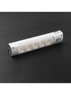 Светильник светодиодный с датчиком движения, 5 LED, 2 Вт, от батареек 3хAAA, 6500К, свечение холодное белое 4508104 - фото 319885002