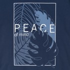 Пижама мужская KAFTAN "Peace",. р-р M (48), синий, серый - Фото 4