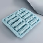 Массажёр «Барабаны», 26×22×5 см, 5 рядов, голубой - Фото 3