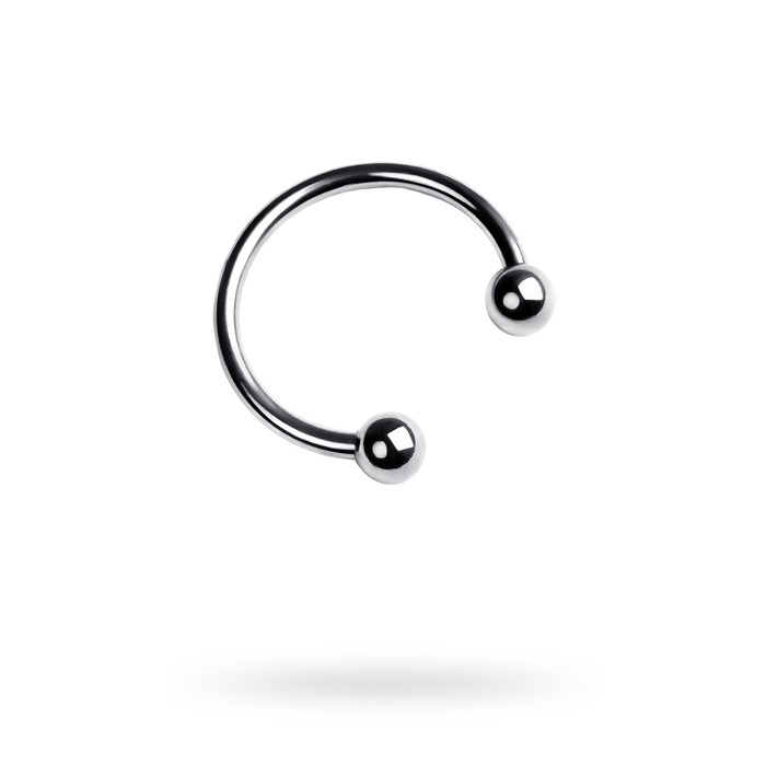 Эрекционное кольцо на пенис Toyfa Metal, цвет серебристый, d=3,5 см