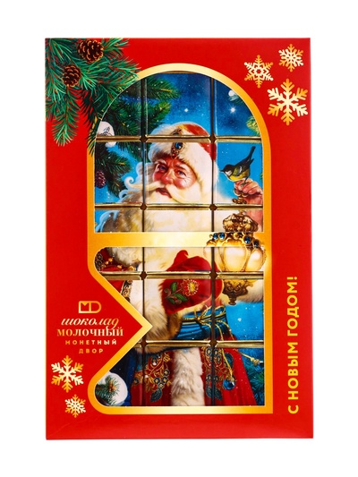 Шоколад молочный, набор «Новый год», 75 г