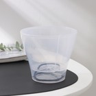 Кашпо для цветов со вставкой «Афина», 1 л, прозрачное - Фото 1