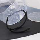 Кашпо для цветов со вставкой «Афина», 1 л, прозрачное - Фото 3