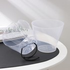 Кашпо для цветов со вставкой «Афина», 1 л, прозрачное - Фото 4