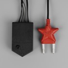 УЦЕНКА Гирлянда «Бахрома» 3×0.5 м, IP20, тёмная нить, 80 LED, свечение белое, 8 режимов, 220 В - Фото 12