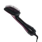 УЦЕНКА Фен-щетка для волос LuazON LFS-01, 220 В, 1600 Вт, 3 режима, чёрно-розовый - Фото 1