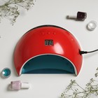 УЦЕНКА Лампа для гель-лака Luazon LUF-22, LED, 48 Вт, 220 В, 21 диод, таймер 30/60/99 сек., - Фото 1