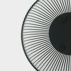Фруктовница Доляна, 24,5×24,5×14 см, цвет чёрный - Фото 4