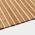 Салфетка сервировочная на стол «Соломка», 43×30 см, цвет светло-коричневый - Фото 3