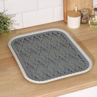 Поднос с вкладышем для сушки посуды Альт-Пласт «Колос», пластик, 45.5×36 см, МИКС - Фото 8