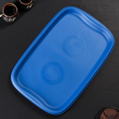 Поднос Альт-Пласт «Эгоист», 40.6×26.6 см, пластик, МИКС