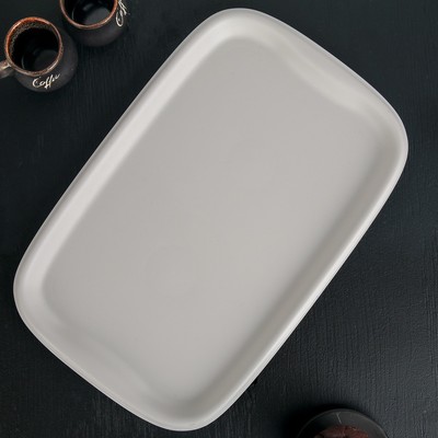 Поднос Альт-Пласт «Эгоист», 40.6×26.6 см, пластик, МИКС