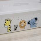 Мегабокс детский на колёсиках, 32 л, МИКС - Фото 3