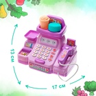 Игровой набор касса «Весёлый магазинчик» с аксессуарами, свет, звук - Фото 4