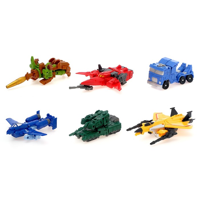 Набор роботов «Команда героев», трансформируется, 6 штук 46168