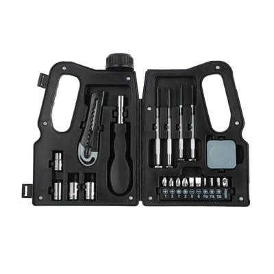 Набор инструментов ТУНДРА, подарочный пластиковый кейс «Канистра», 21 предмет