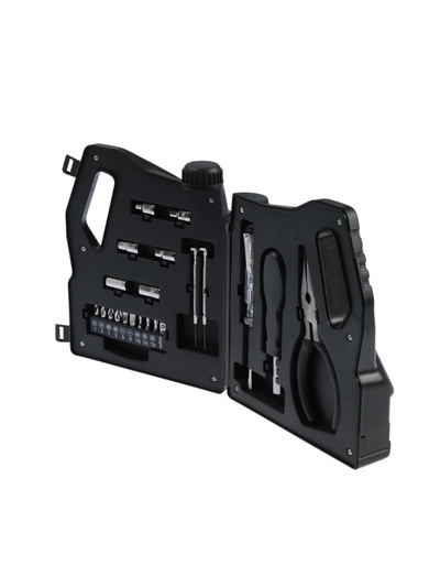 Набор инструментов ТУНДРА, подарочный пластиковый кейс «Канистра», 21 предмет