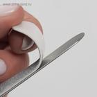 Основа для пилки, прямая, двухсторонняя, нержавеющая сталь, 15×1.6 см, серебристая - Фото 3
