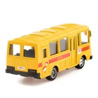 Автобус металлический «Паз для детей» 11 см, открывающаяся дверь - Фото 3