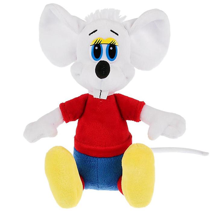 Мягкая игрушка «Белый мышонок» из м.ф «Кот Леопольд» 20 см, звуковые эффекты - Фото 1