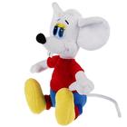 Мягкая игрушка «Белый мышонок» из м.ф «Кот Леопольд» 20 см, звуковые эффекты - Фото 3