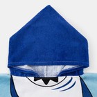 Полотенце-пончо детское махровое Крошка Я "Морское", 60*120см, 100% хлопок - Фото 2