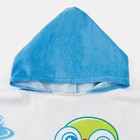 Полотенце-пончо детское махровое Крошка Я "Крабик", 60*120см, 100% хлопок - Фото 2