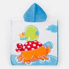 Полотенце-пончо детское махровое Крошка Я "Крабик", 60*120см, 100% хлопок - Фото 4