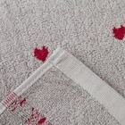 Полотенце Экономь и Я "Love" цв. серый, 35*75 см,100% хлопок - Фото 3