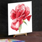 Картина по номерам с дополнительными элементами «Розовая роза», 30х40 см - Фото 2