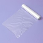 Кондитерские мешки одноразовые, 32×24.5 см (размер M), в рулоне 72 шт., прозрачные - Фото 2