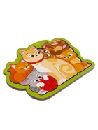 Головоломка «Кошка с котятами» для самых маленьких - Фото 4