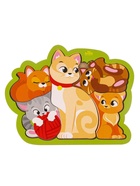 Головоломка «Кошка с котятами» для самых маленьких - Фото 8