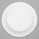 Тарелка одноразовая бумажная "Happy birthday", 18 см 4639271