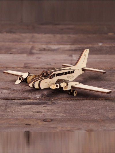 Конструктор сборный 3D модель «Самолёт. CESSNA»