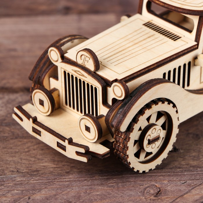Cборная модель «Ретро Автомобиль» - фото 1884972642