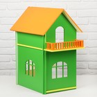 Двухэтажный кукольный домик, цветной - Фото 1