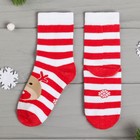 Носки детские новогодние KAFTAN "Новогоднии" р-р 16-18, белый - фото 20993587