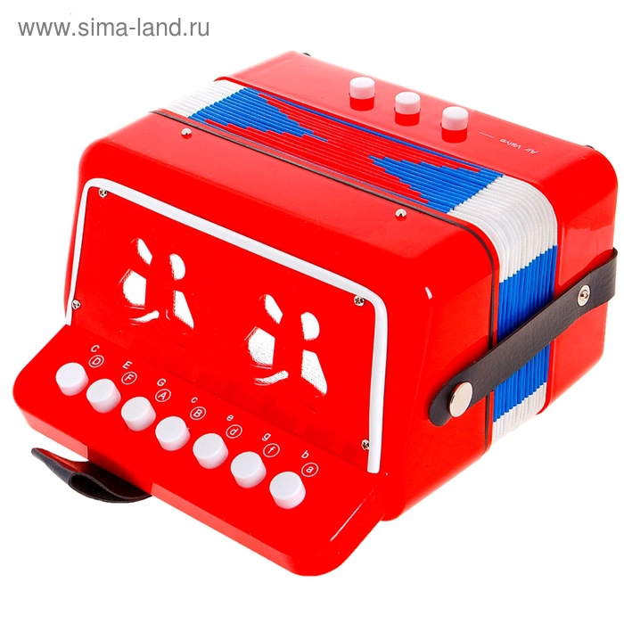 Музыкальная игрушка гармонь «Союзмультфильм», в пакете - Фото 1