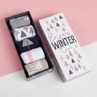Набор женских носков "Winter" р. 36-40 (23-25 см), 5 пар - Фото 1