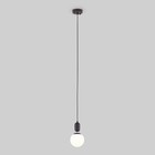 Светильник Bubble Long, 60Вт E27, цвет чёрный - фото 4080038