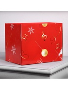 Светодиодная фигура «Новогодний город» 19×17×13 см, полистоун, батарейки ААх3 (не в комплекте), USB, свечение тёплое белое - Фото 12