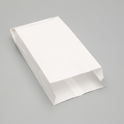 Пакет бумажный фасовочный, белый, V-образное дно, 30 х 14 х 6 см
