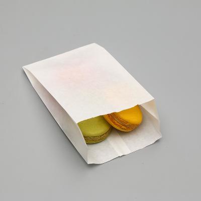 Пакет бумажный фасовочный, белый, V-образное дно, 17,5 х 10 х 5 см