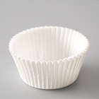 Форма для выпечки белая, 5 х 3 см - Фото 1