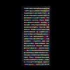 Стразы для декора, на клеевой основе, 9×15.5 см, d=3 мм, разноцветные - Фото 2