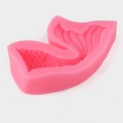 Молд «Хвост русалки», силикон, 10×5,8 см, цвет розовый - фото 4289590